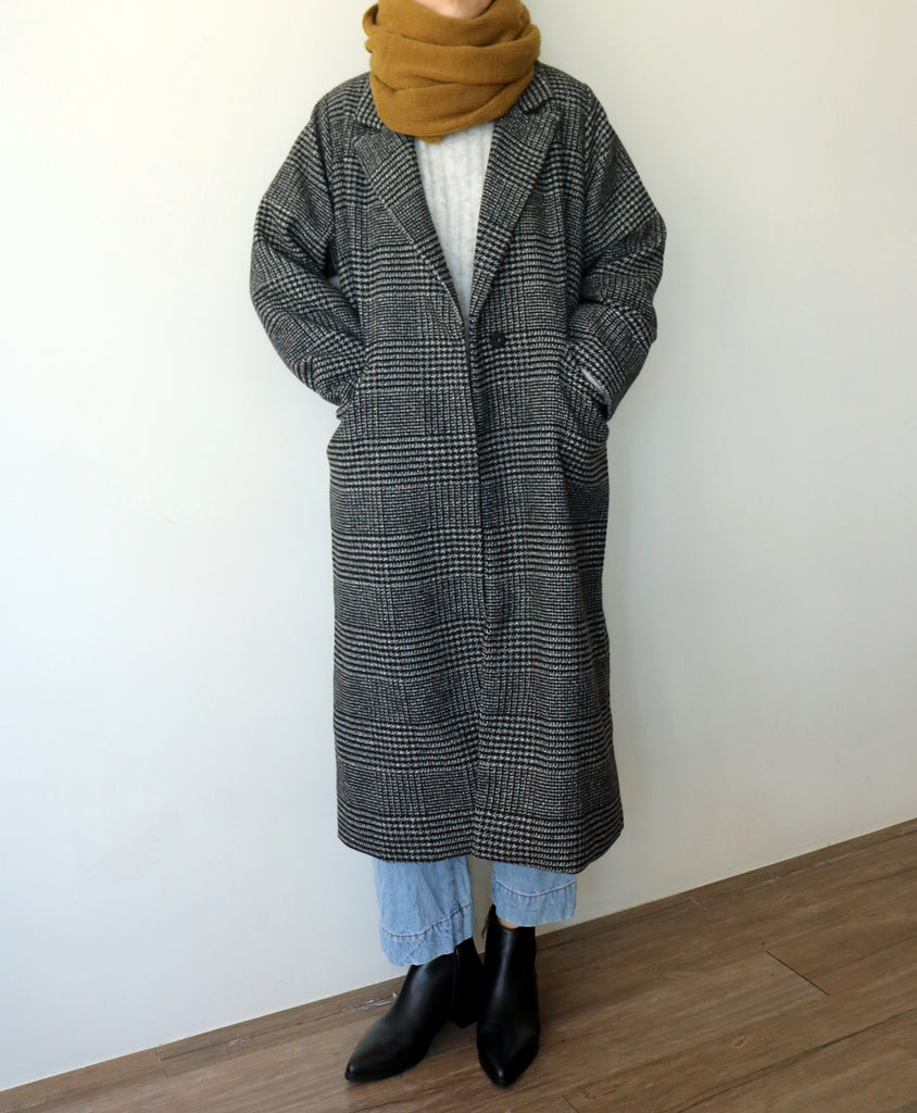 Houndstooth Coat (size Small)-sold out