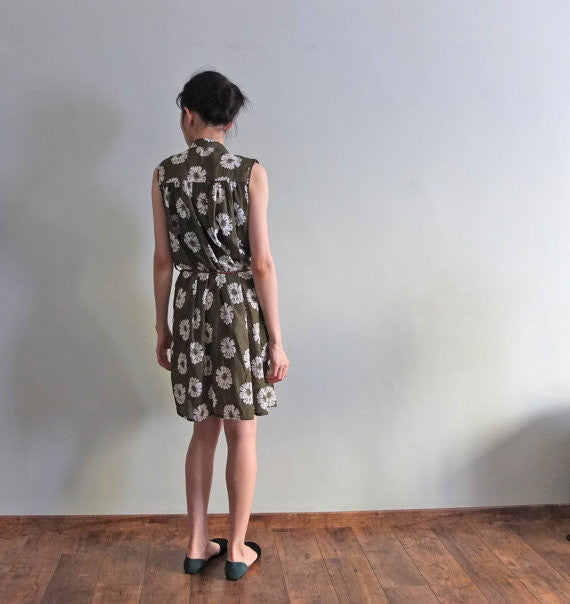 Olive dress{Sold out}