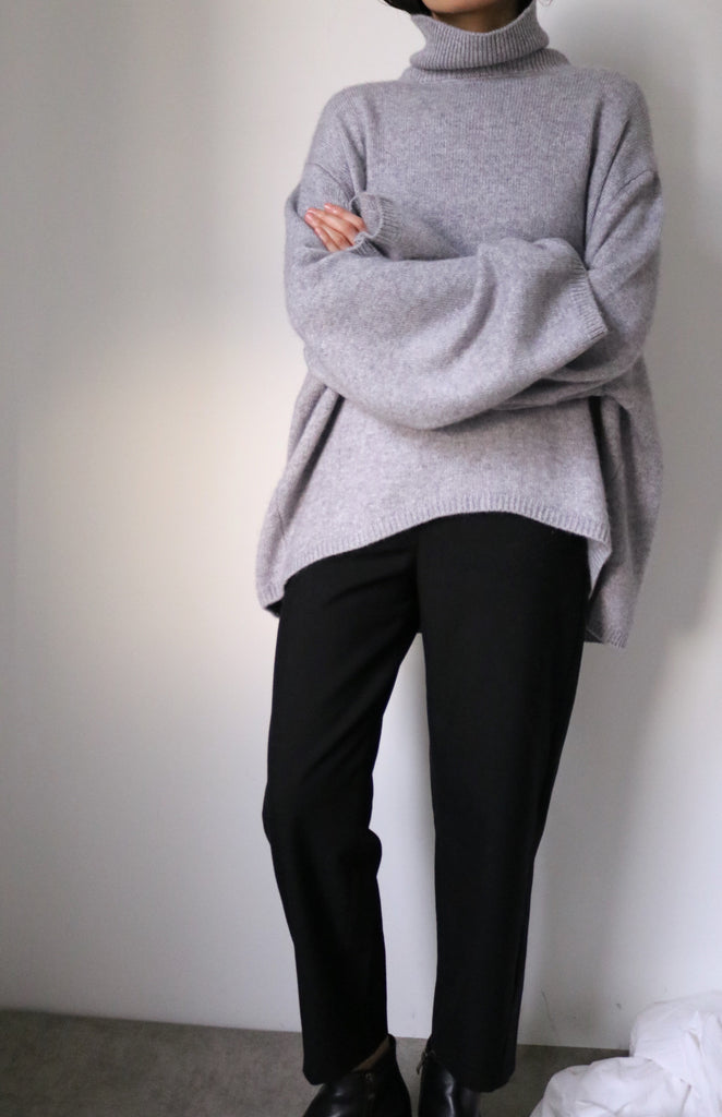 Liv Sweater-light grey