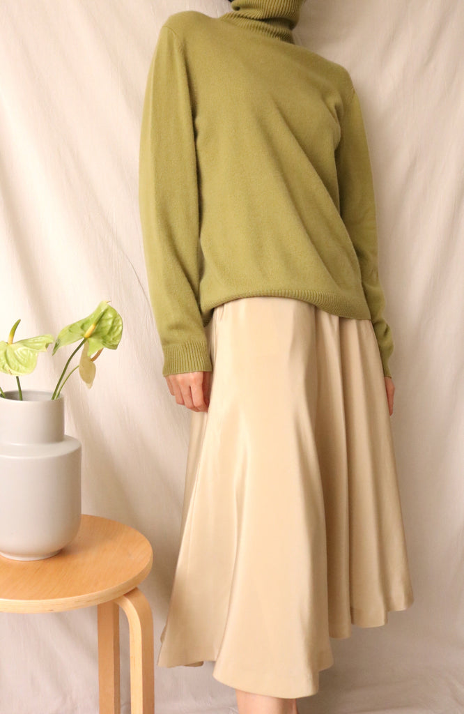 Coleen Sweater {Granny Smith, merino wool, only sz M/L left}  Sample clearance