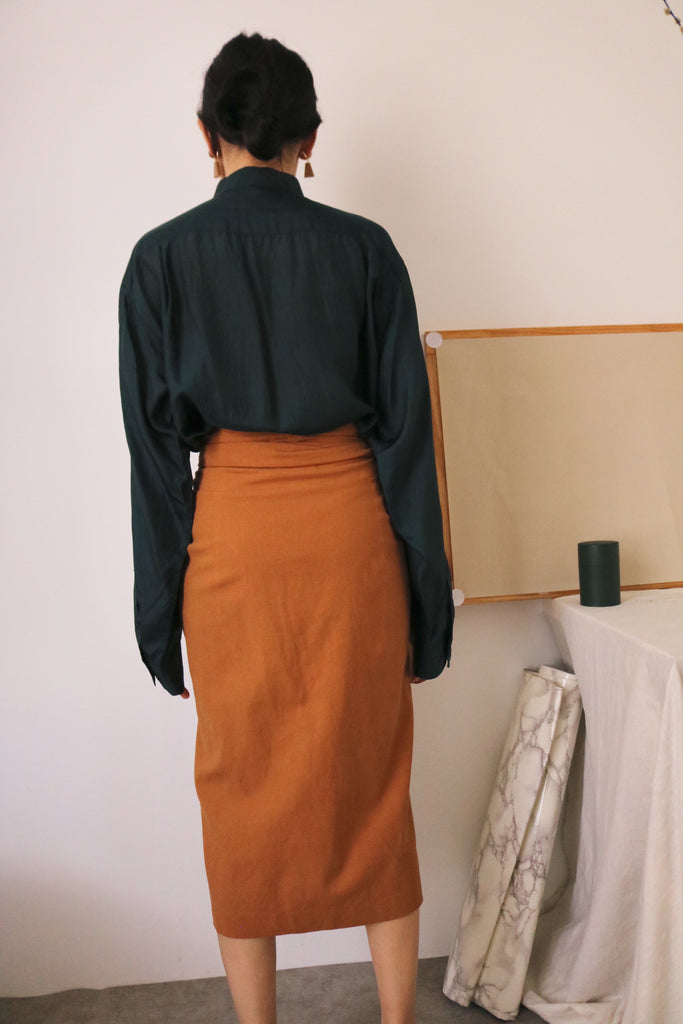 peintre wrap skirt