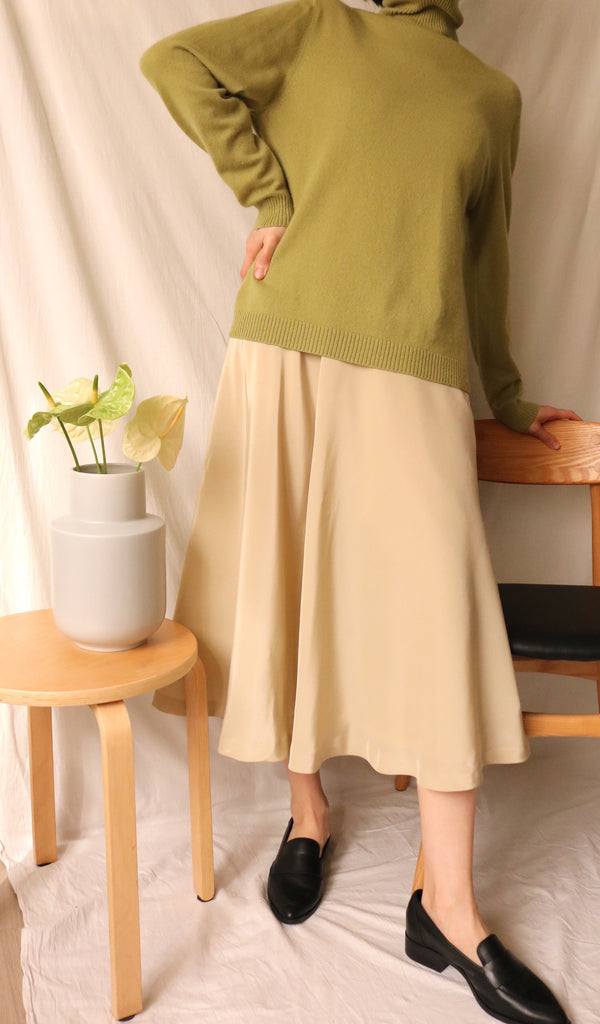 Coleen Sweater {Granny Smith, merino wool, only sz M/L left}  Sample clearance