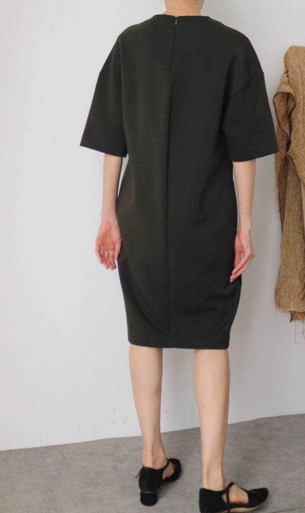 KAMIKO DRESS ｛ONE SIZE ONLY, only olive left ｝
