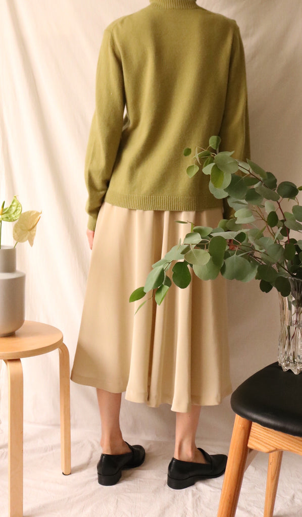 Coleen Sweater {Granny Smith, merino wool, only sz M/L left}  Sample clearance