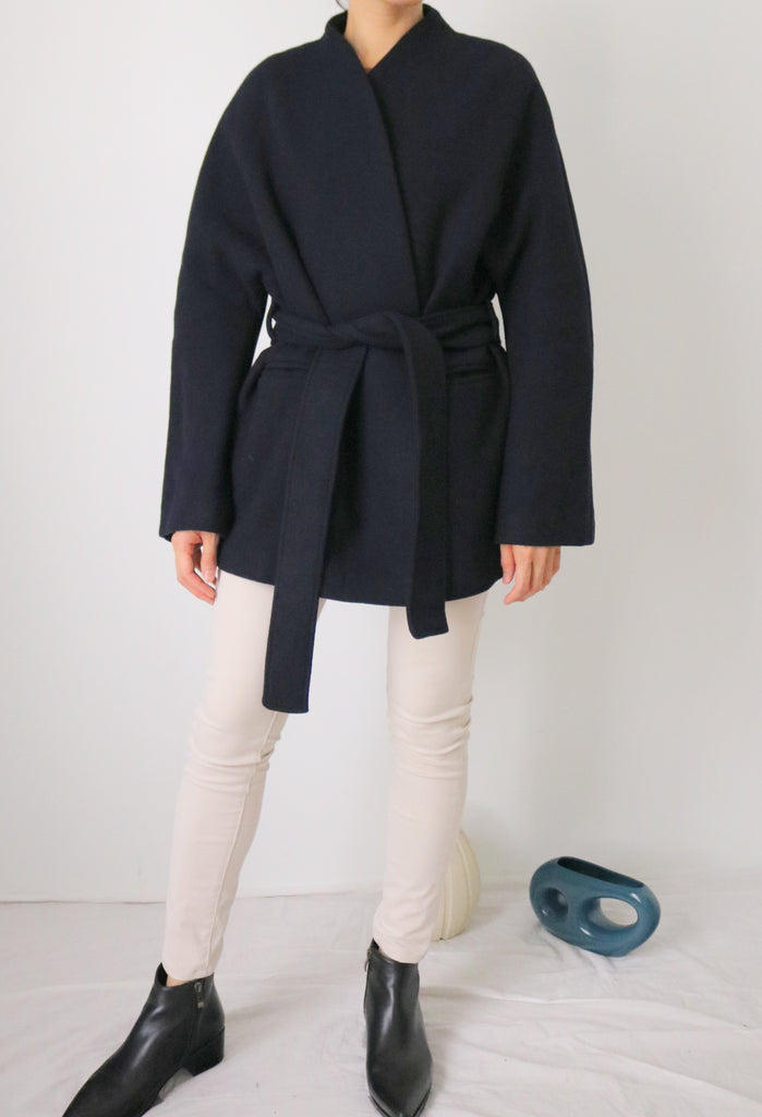 ishiji kimono coat  - navy (more colours available)