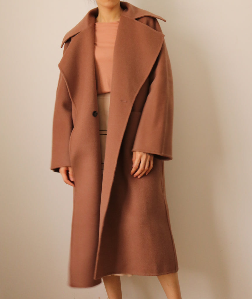 taupe coat